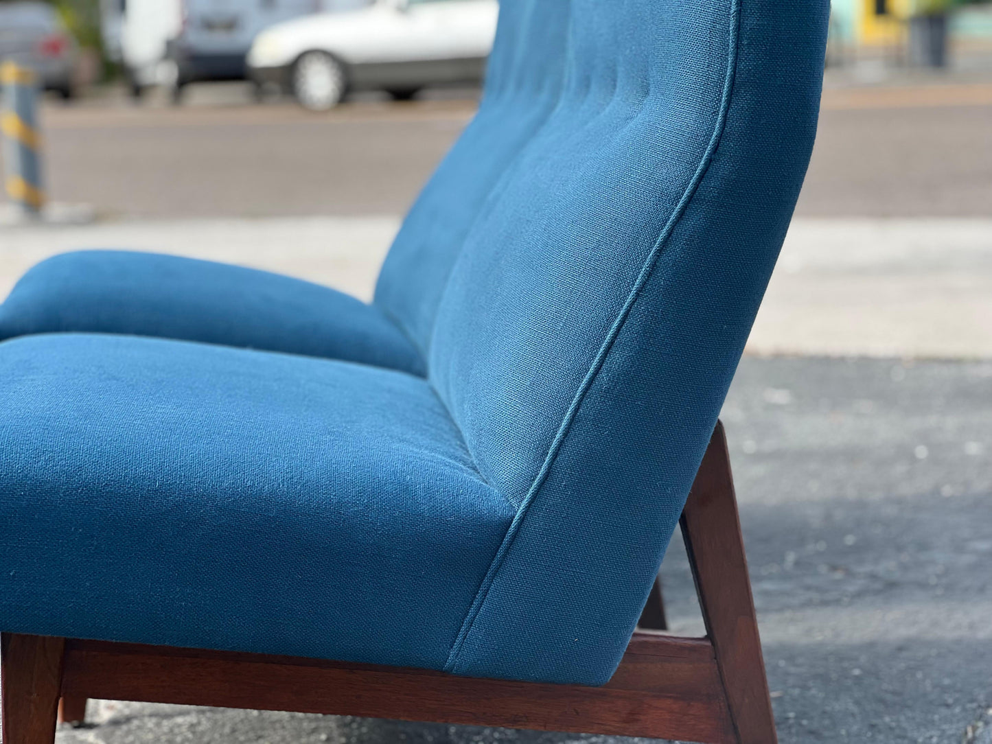 Frisman Vintage Vintage Classic Armless Chairs by Jens Risom, 1950's