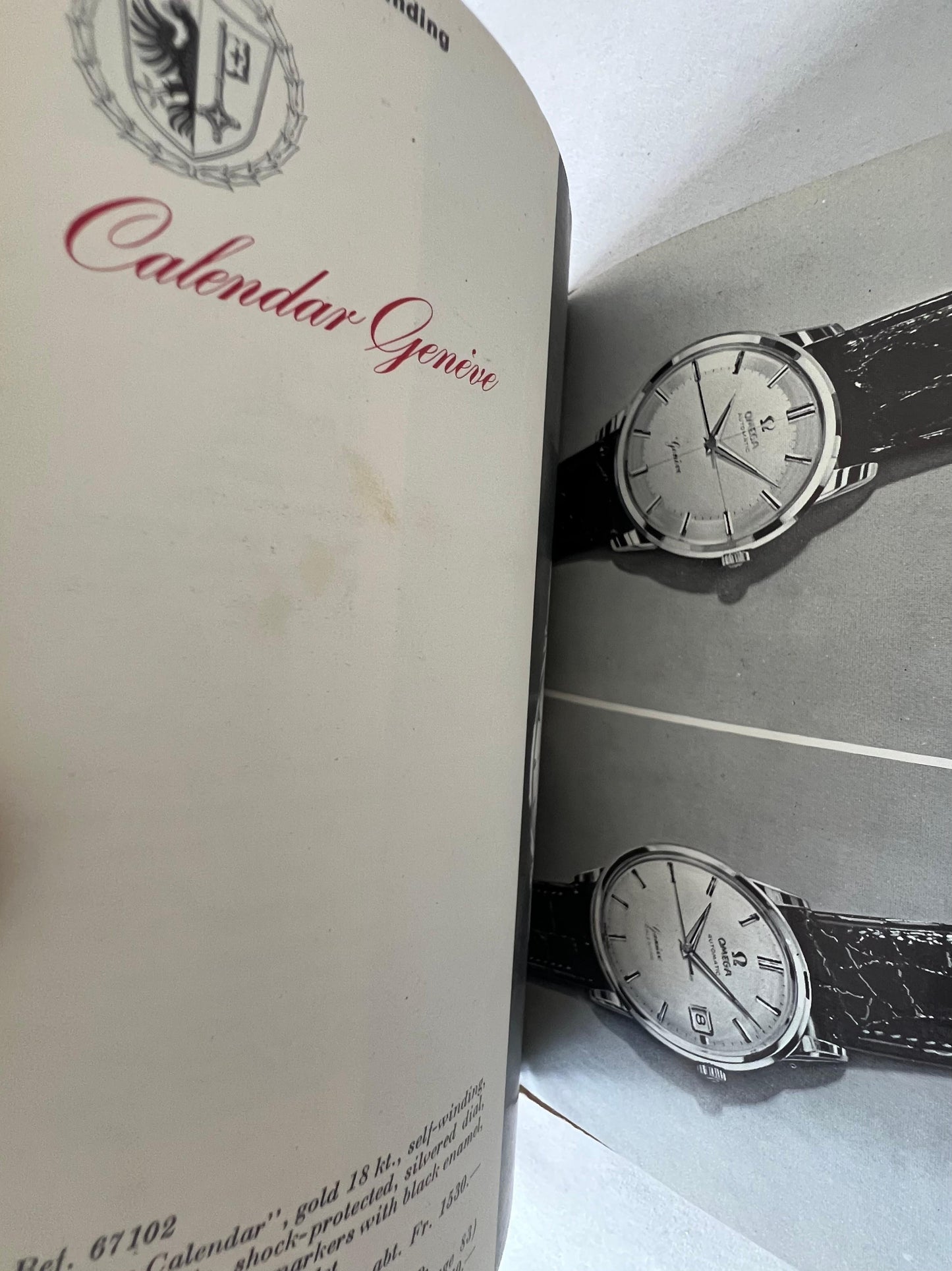 Frisman Vintage Rare Omega Watch Company 88 Page Catalog 1960