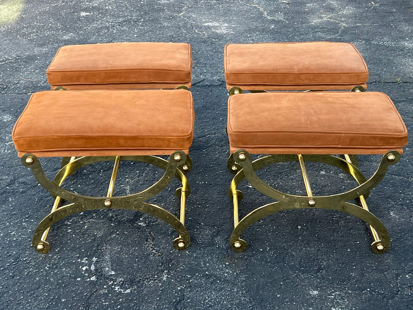 Frisman Vintage A Pair Of Unusual Benches By John Vesey ca' 1960's