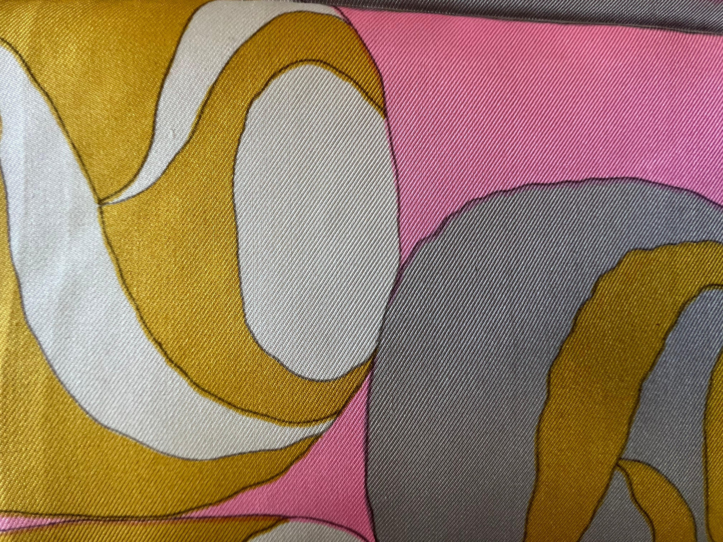 Frisman Vintage Unusual Silk Scarf By Christian Dior 1960's