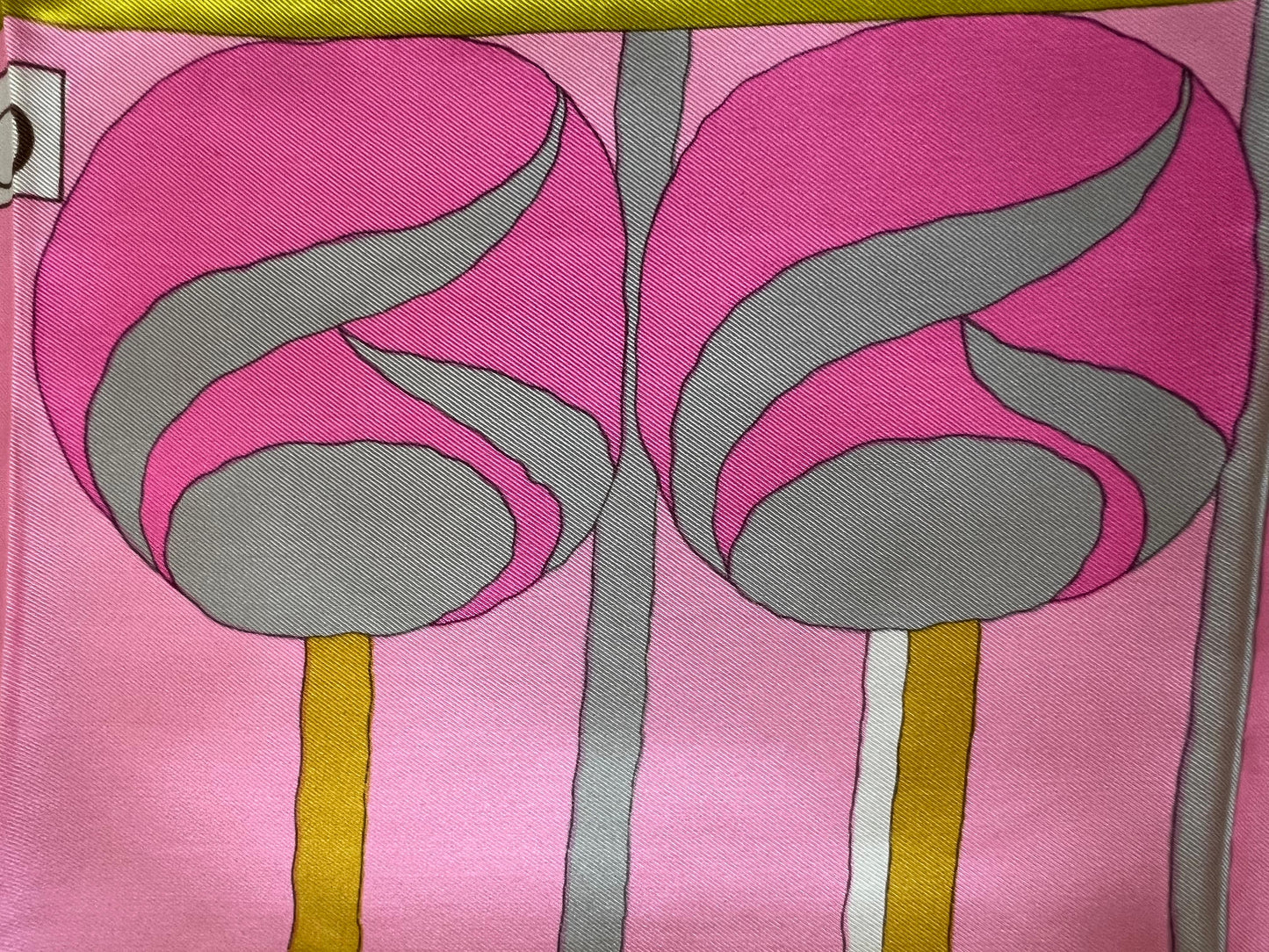 Frisman Vintage Unusual Silk Scarf By Christian Dior 1960's