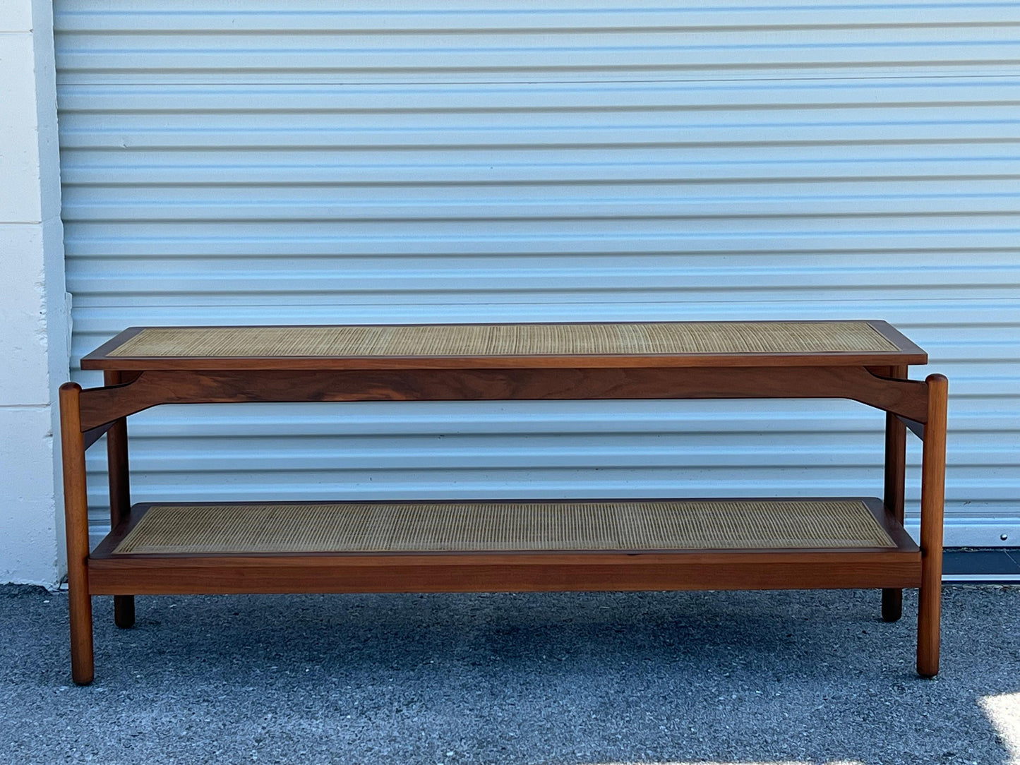 Frisman Vintage Floating Console Table by Greta Grossman for Glenn of California