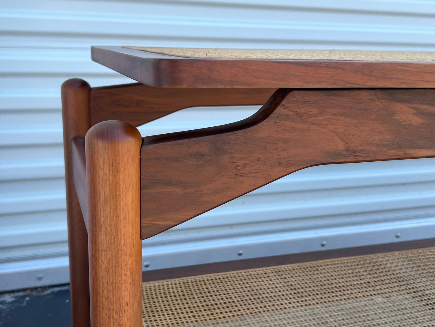 Frisman Vintage Floating Console Table by Greta Grossman for Glenn of California