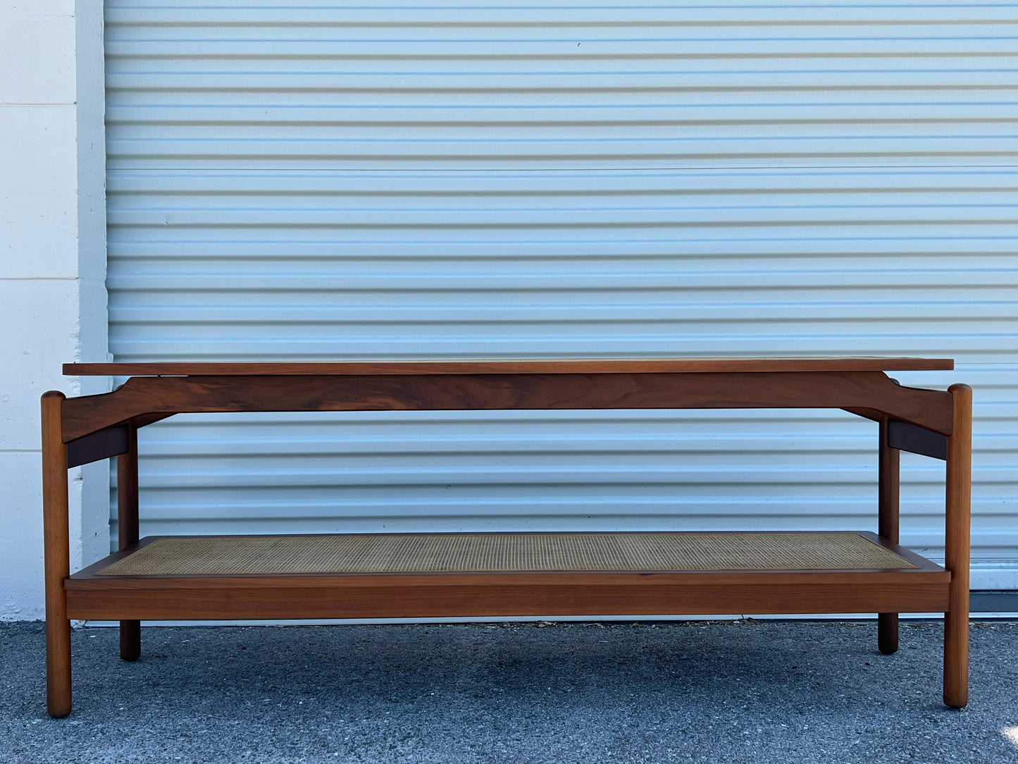 Frisman Vintage Floating Console Table by Greta Grossman for Glenn of California