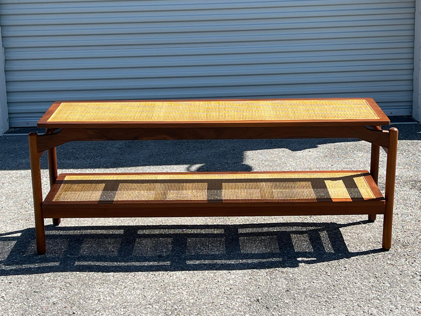 Frisman Vintage Floating Console Table by Greta Grossman for Glenn of California