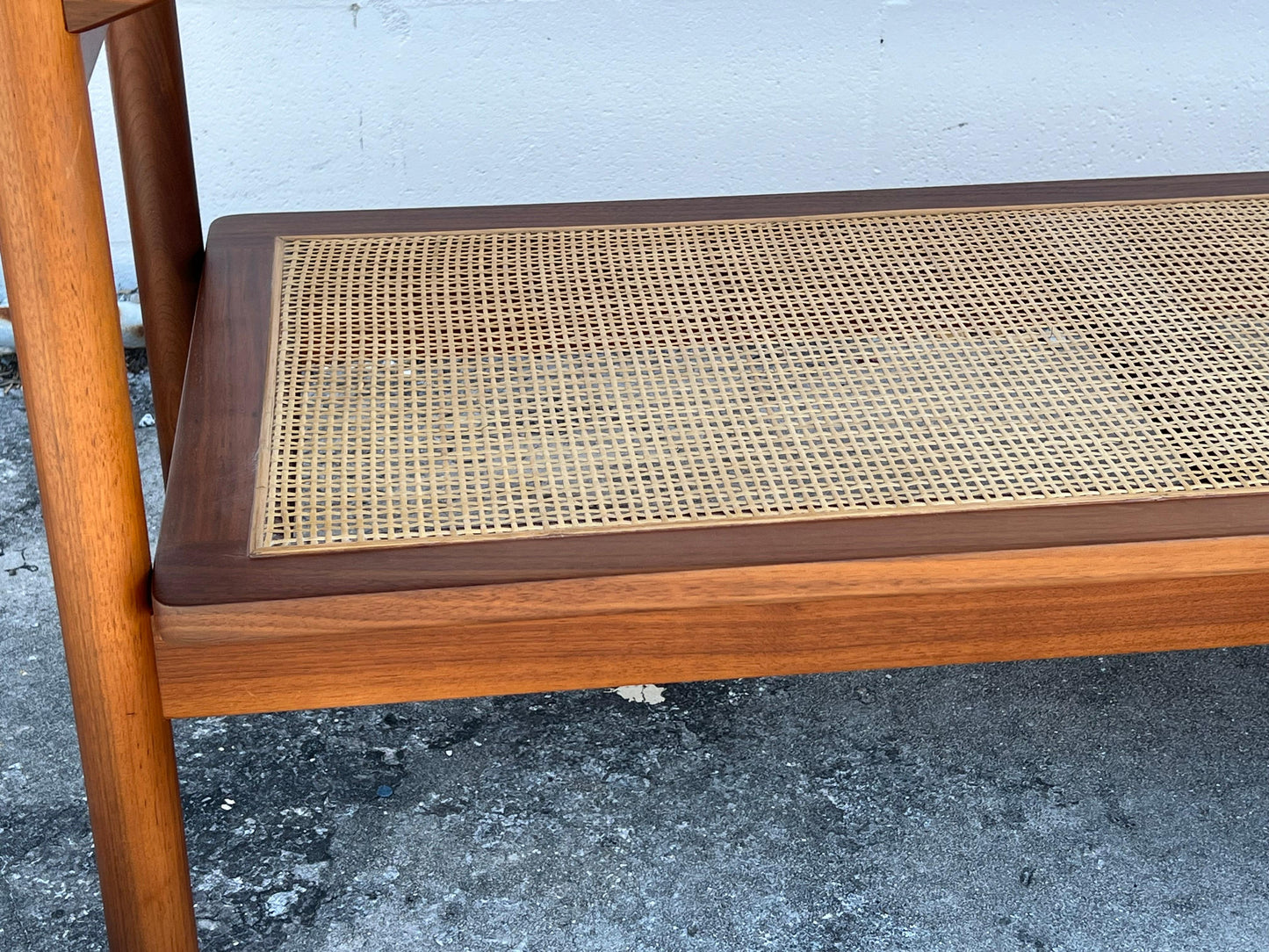 Frisman Vintage Floating Console Table by Greta Grossman for Glenn of California