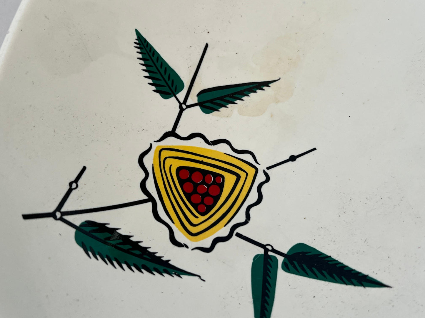 Frisman Vintage Organic Ceramic Platter By Wade England
