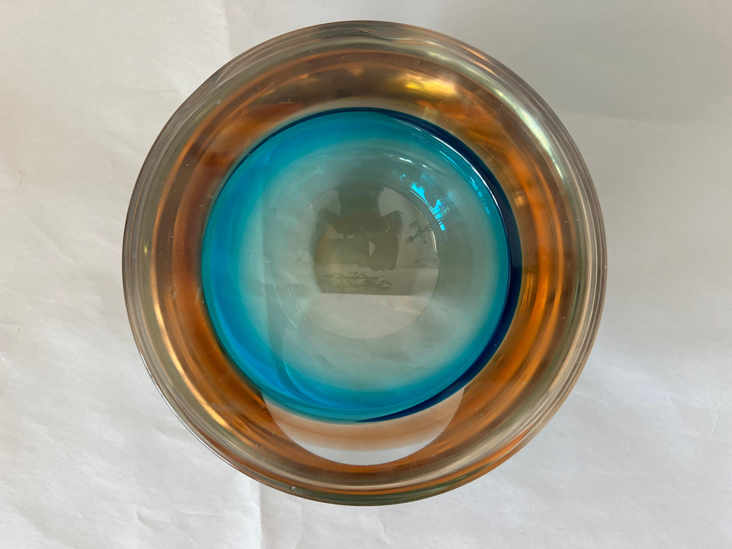 Frisman Vintage A Murano Glass Bowl ca' 1950's