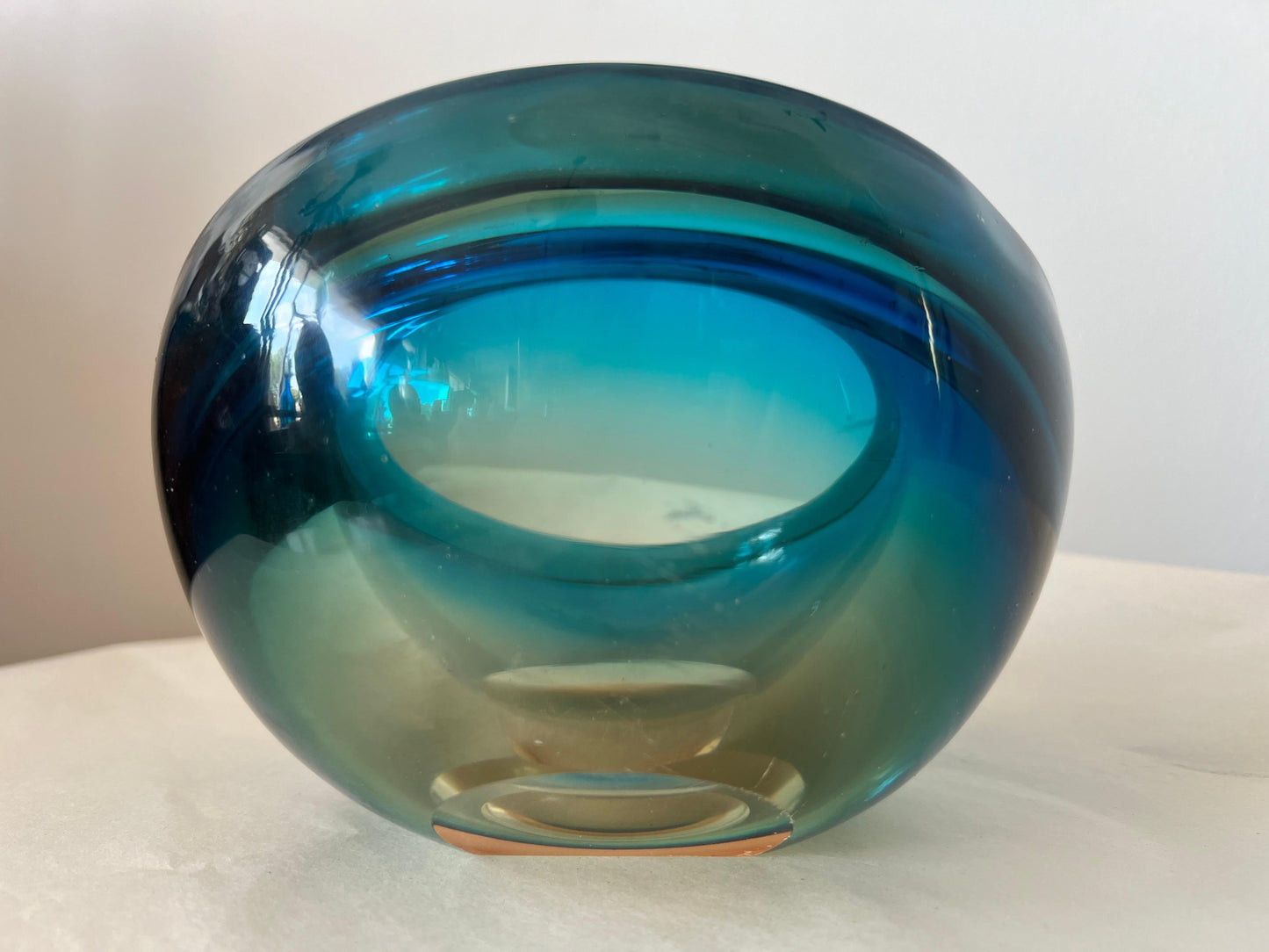 Frisman Vintage A Murano Glass Bowl ca' 1950's