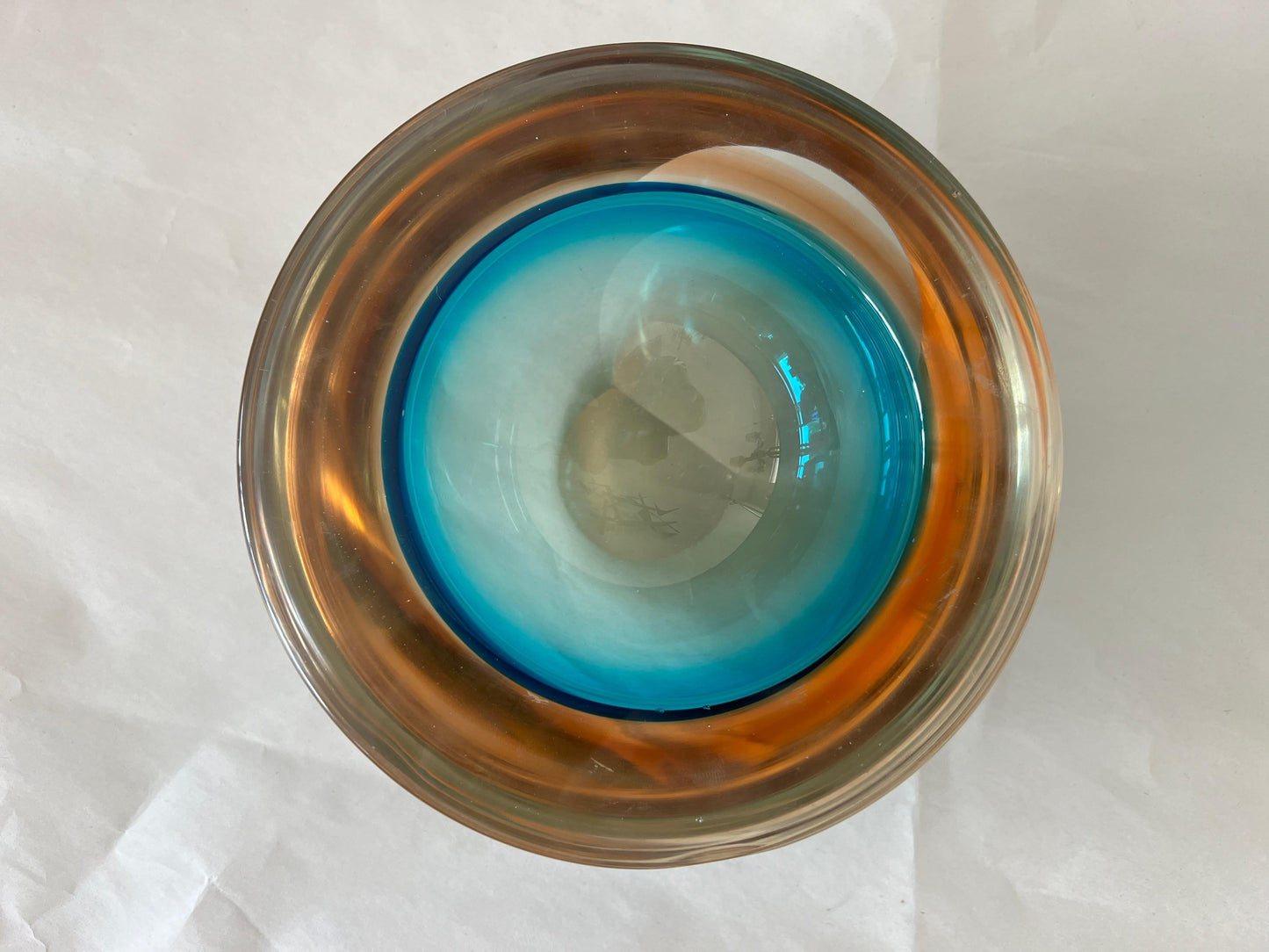 Frisman Vintage A Murano Glass Bowl ca' 1950's