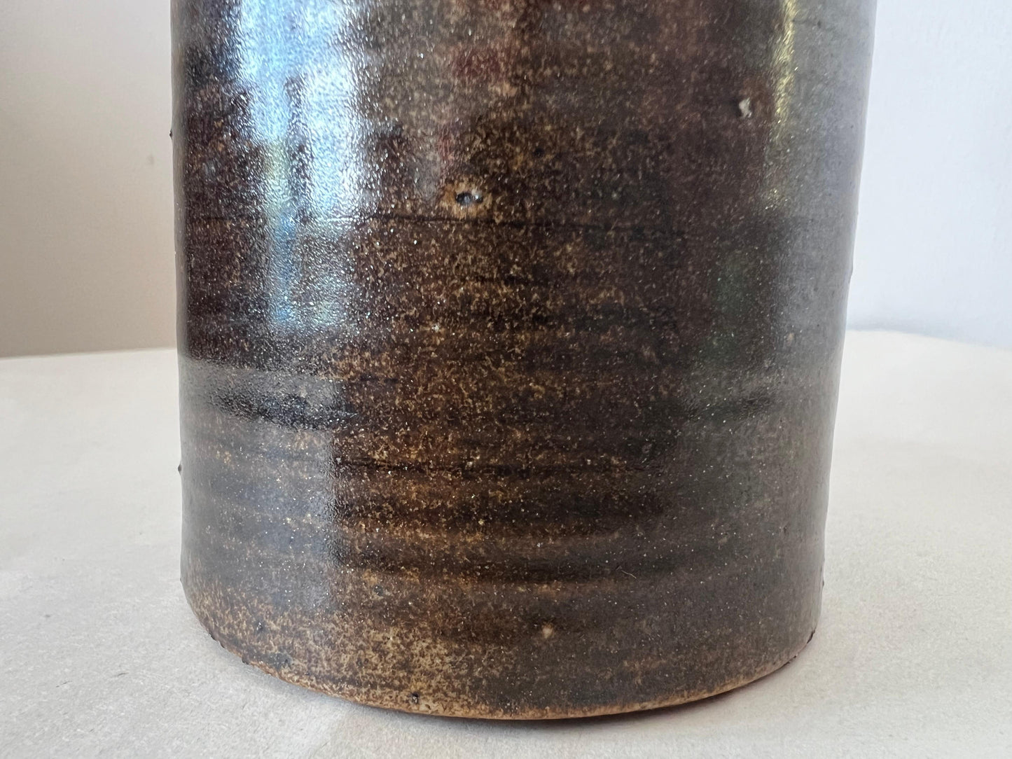 Frisman Vintage Ceramic Vase By Okki Laine Finland Ca' 1950's