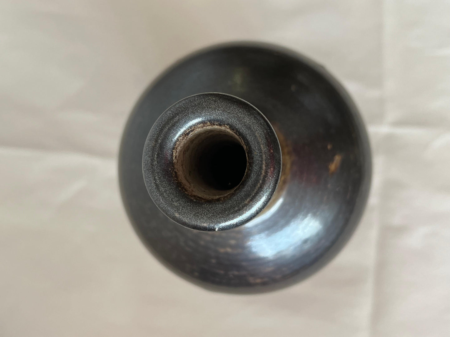 Frisman Vintage Ceramic Vase By Okki Laine Finland Ca' 1950's