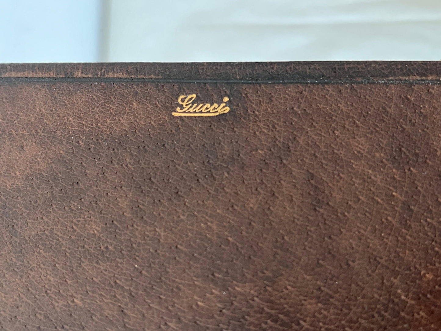 Frisman Vintage A Leather Jewelry Box By Gucci Horsebit ca' 1980's