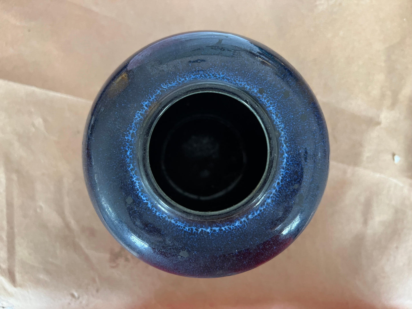Frisman Vintage A Group Of Three Vintage Japanese Cobalt Blue Vases ca' 1950's