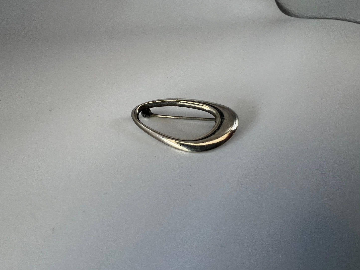 Frisman Vintage Modernist Sterling Brooch By Ronald Pearson