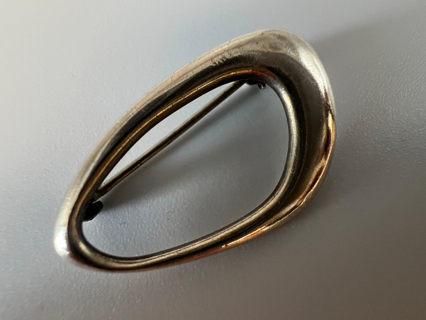 Frisman Vintage Modernist Sterling Brooch By Ronald Pearson