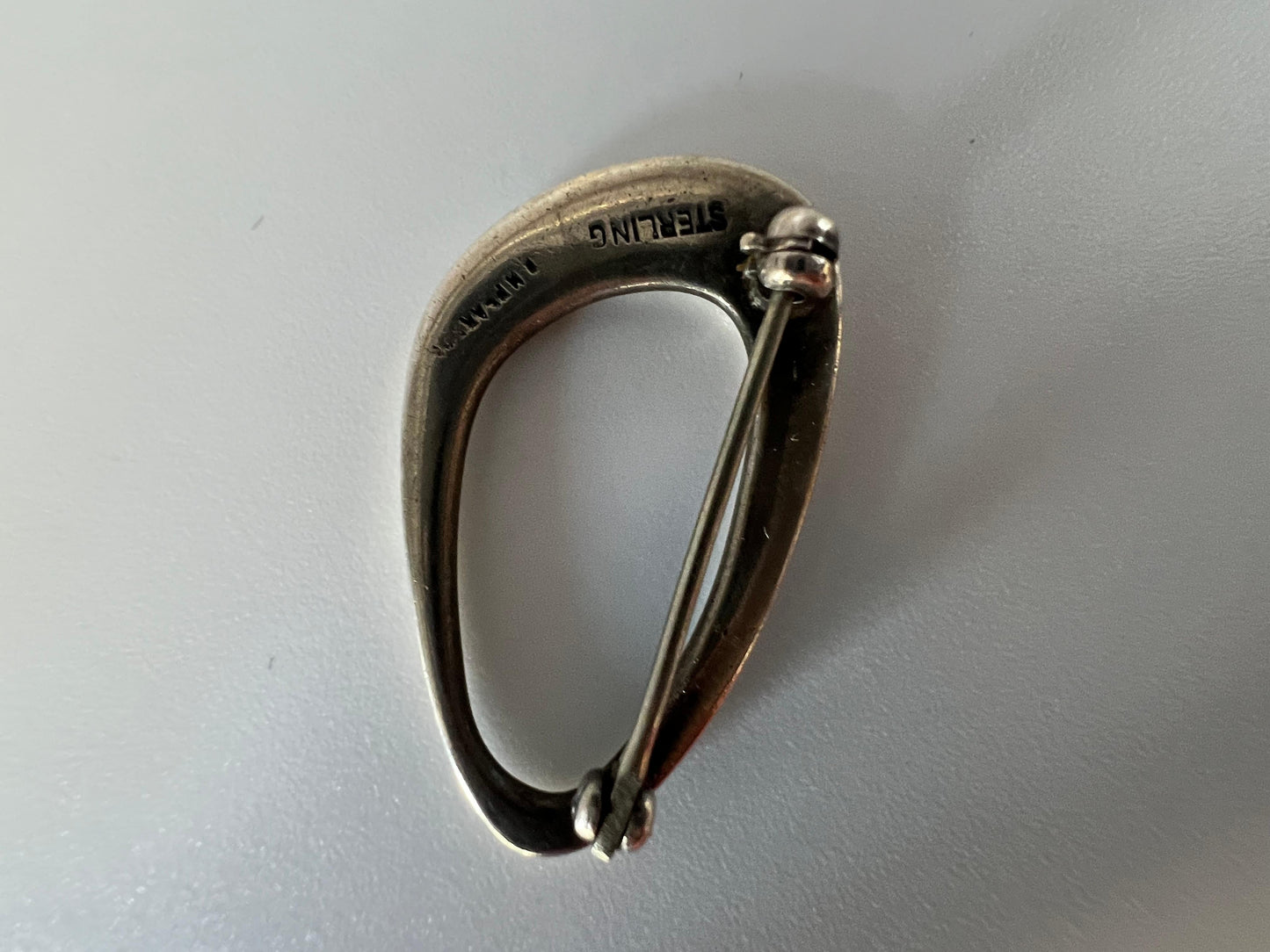 Frisman Vintage Modernist Sterling Brooch By Ronald Pearson