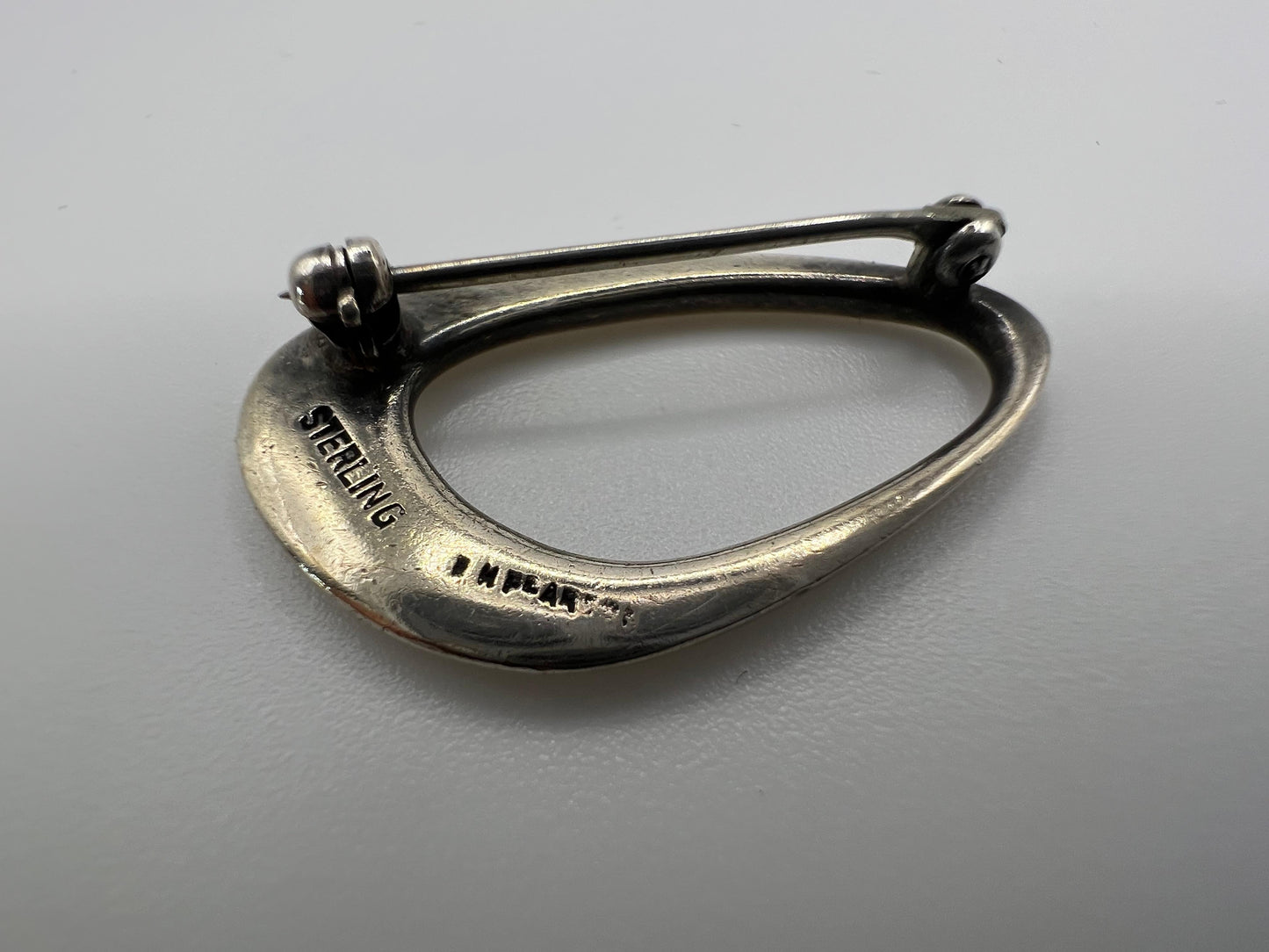 Frisman Vintage Modernist Sterling Brooch By Ronald Pearson