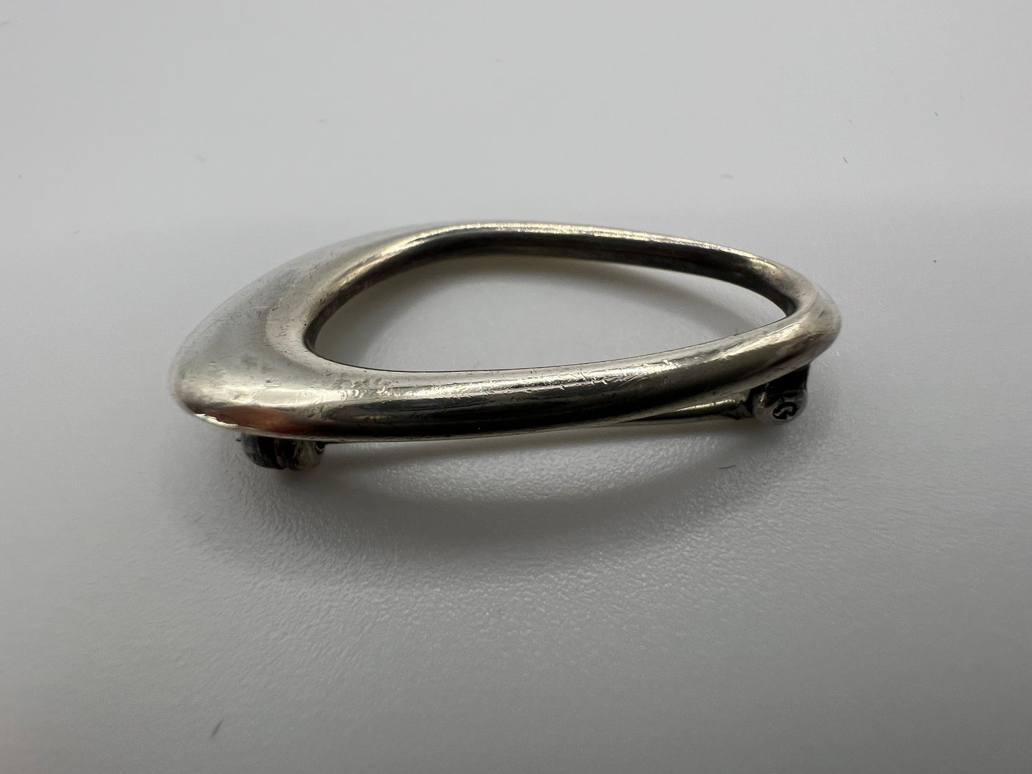 Frisman Vintage Modernist Sterling Brooch By Ronald Pearson
