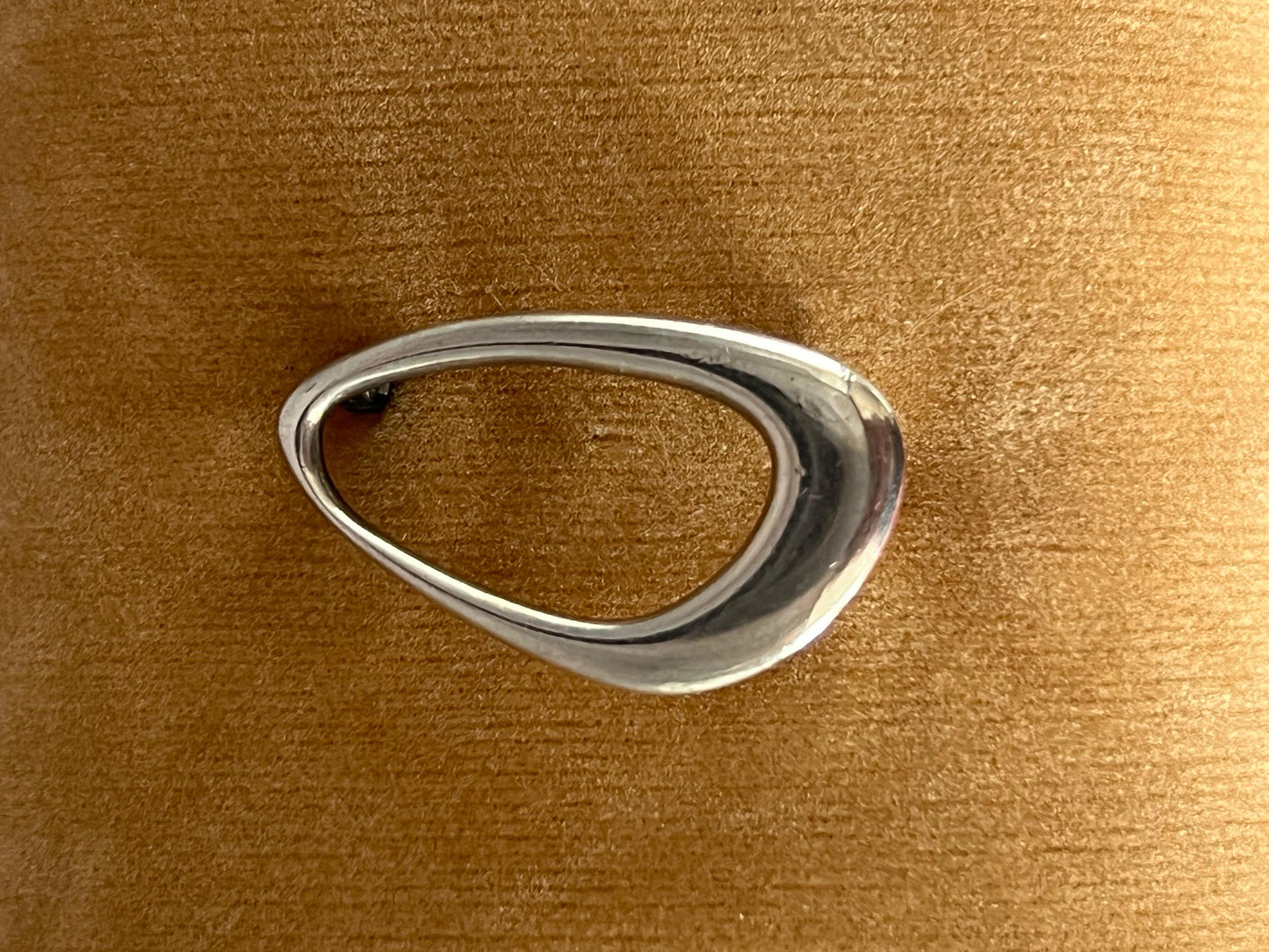 Frisman Vintage Modernist Sterling Brooch By Ronald Pearson