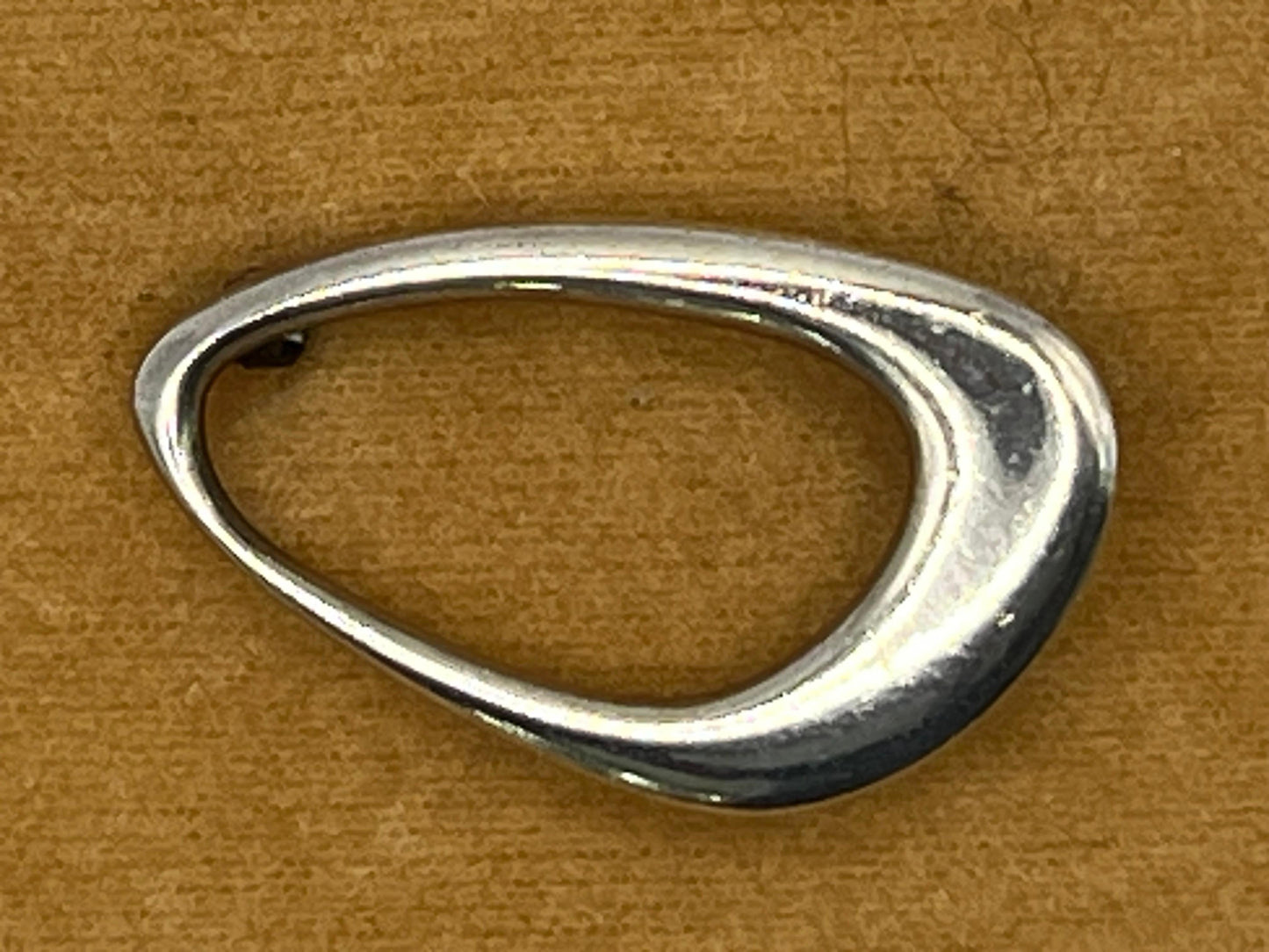 Frisman Vintage Modernist Sterling Brooch By Ronald Pearson