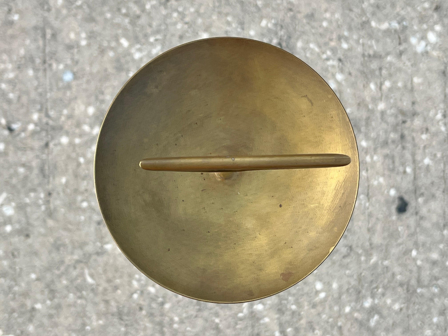 Frisman Vintage An Elegant Italian Cigarette Table ca' 1950's Brass And Marble