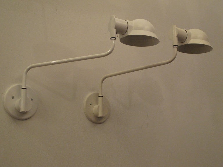 Frisman Vintage A Pair of Ron Rezek Reading Lamps