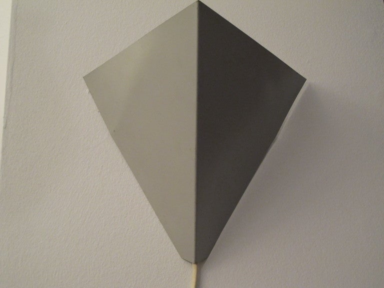 Frisman Vintage A Pair of Minimalist Sconces by Anvia Holland
