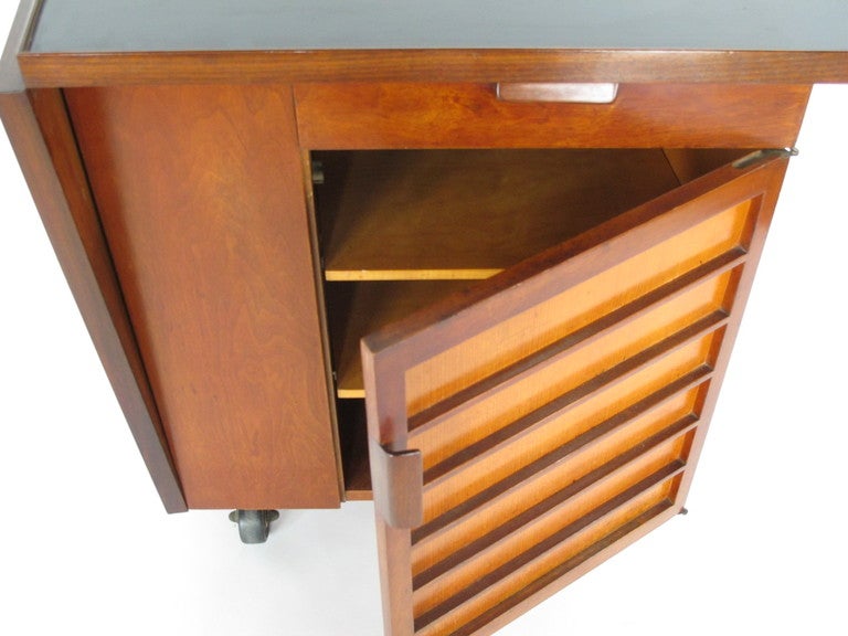 Frisman Vintage Edward Wormley Dunbar Party Server Bar