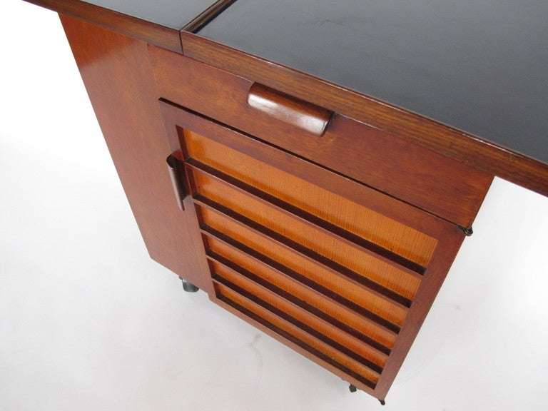 Frisman Vintage Edward Wormley Dunbar Party Server Bar