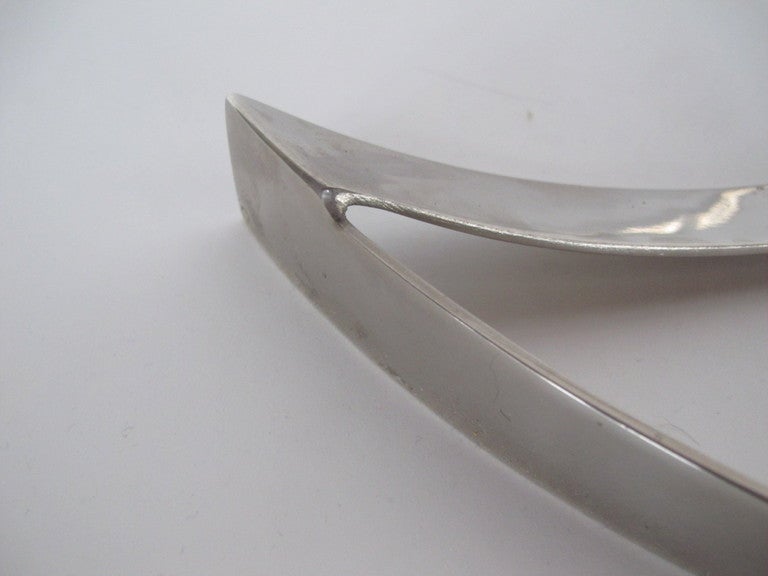 Frisman Vintage A Paul Sisko Stainless Steel Sculpture