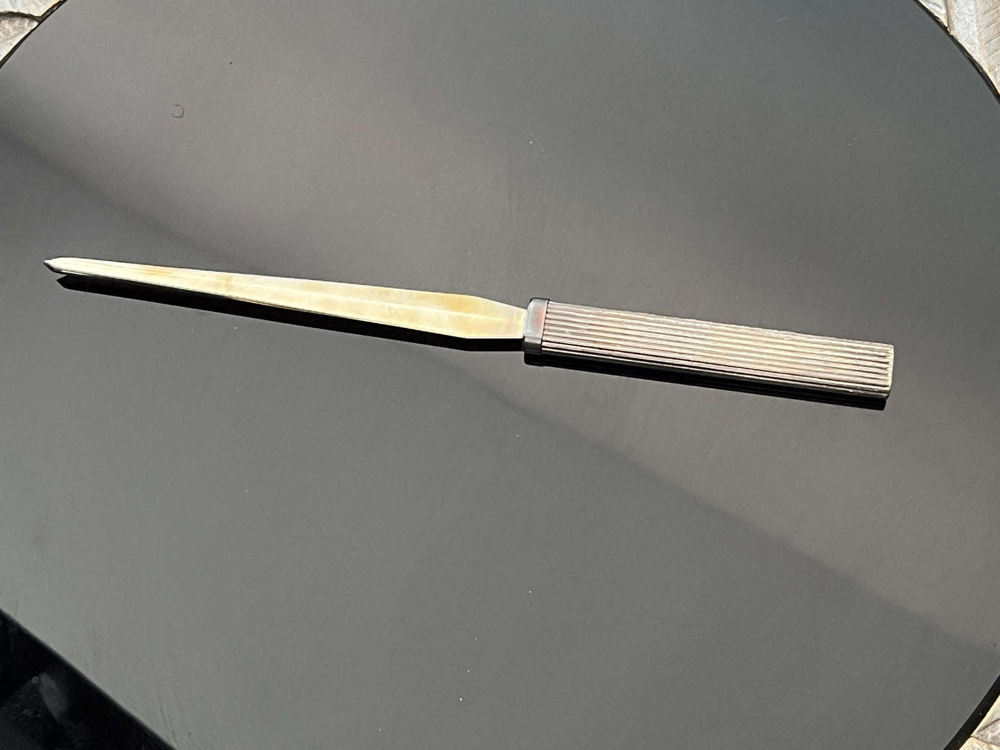 Frisman Vintage Cartier Letter Opener Sterling Original Box ca' 1970's