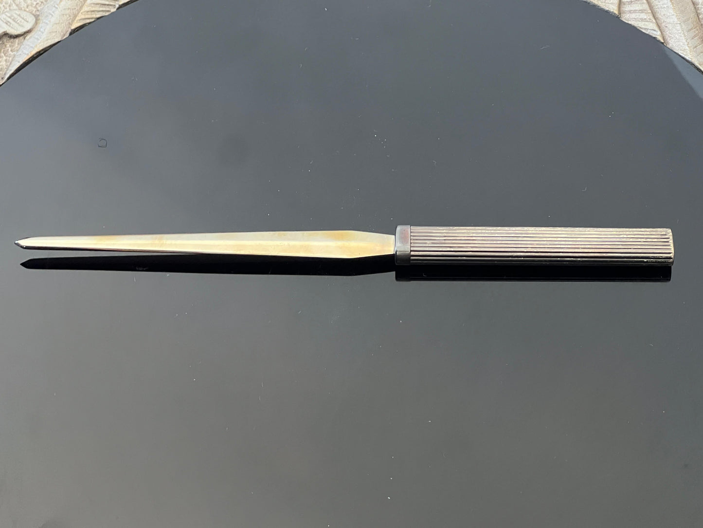 Frisman Vintage Cartier Letter Opener Sterling Original Box ca' 1970's