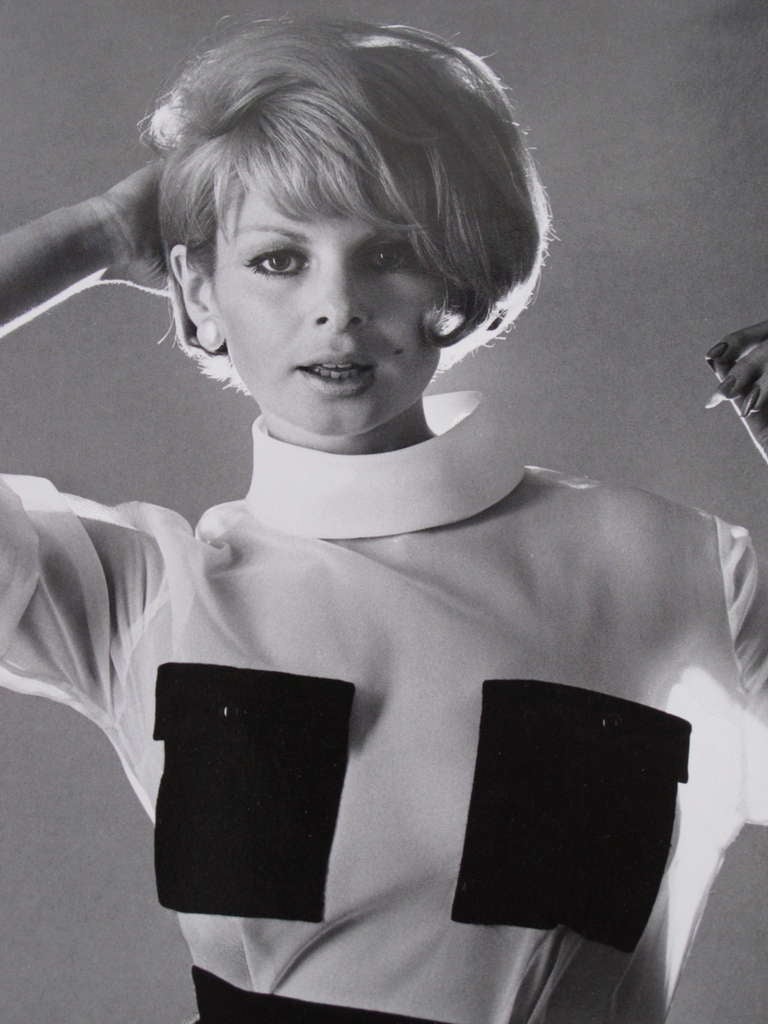 Frisman Vintage 1964 Fashion Photograph by John Aadrian