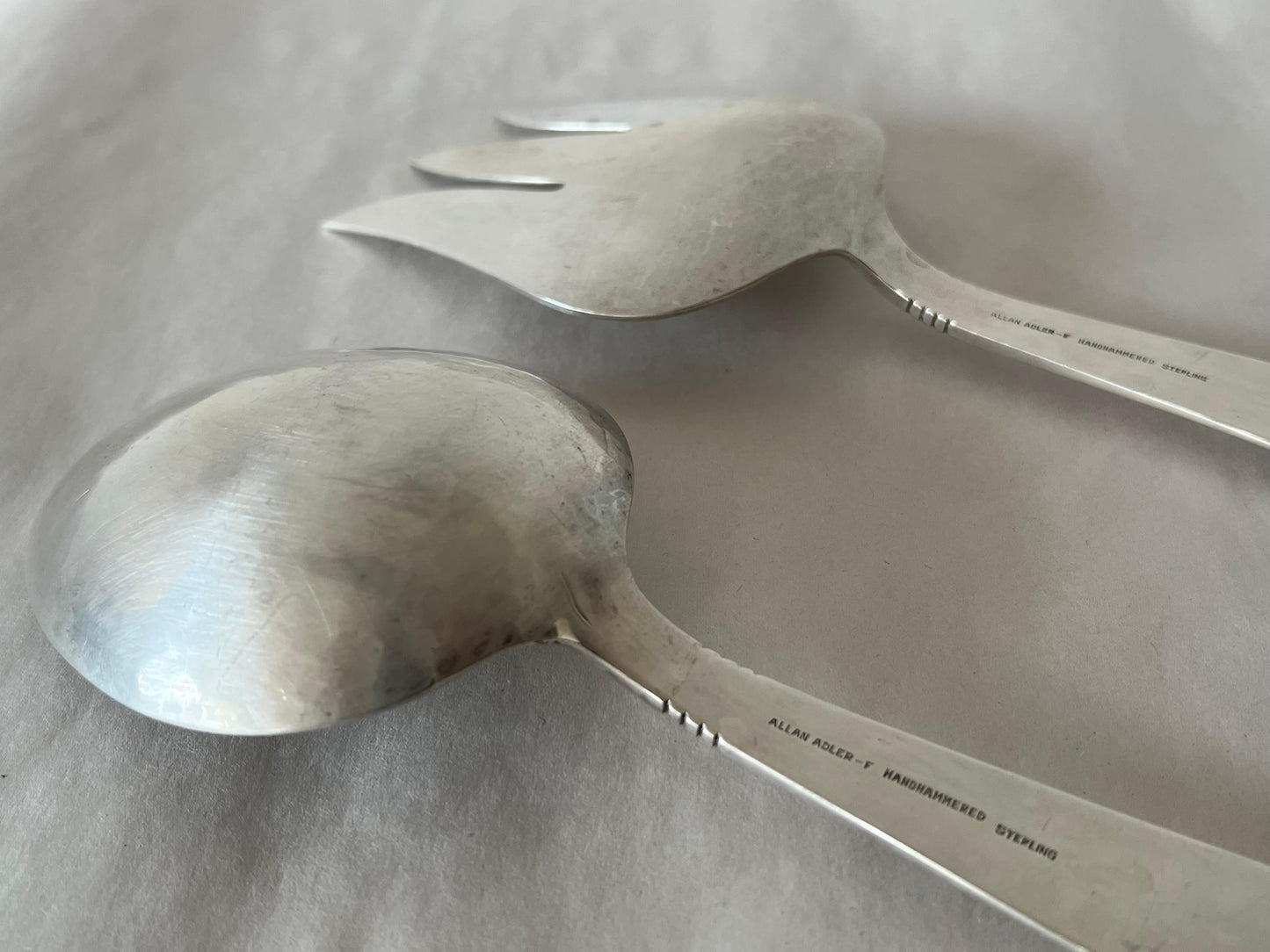 Frisman Vintage Allan Adler Sterling Silver Flatware Pieces ca' 1960's