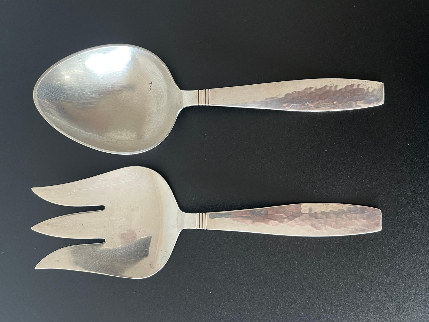 Frisman Vintage Allan Adler Sterling Silver Flatware Pieces ca' 1960's