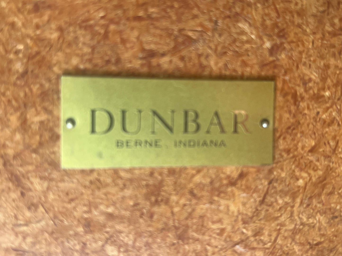 Frisman Vintage Unusual Dunbar Coffee Table With Brass And Inlay