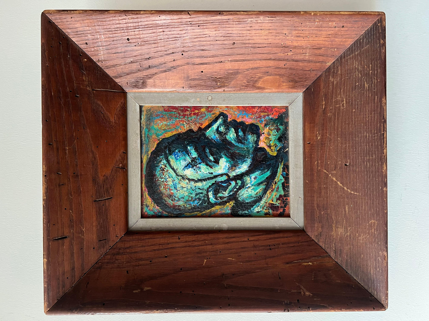 Frisman Vintage "Arturo The Clown" Painting By Umberto Romano ca' 1940's