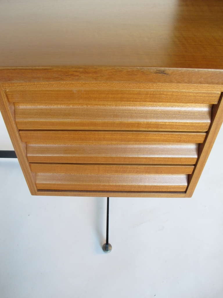 Frisman Vintage Osvaldo Borsani for Tecno Desk, circa 1950s