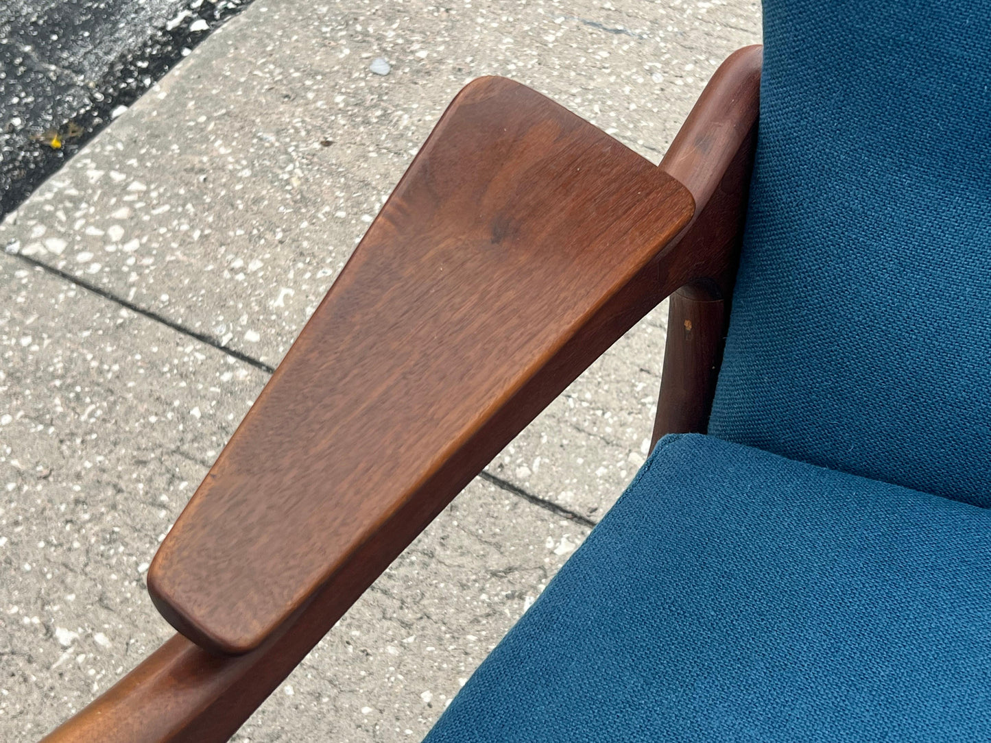 Frisman Vintage A Pair of Classic Adrian Pearsall Armchairs With Angled Arms Ca' 1960's
