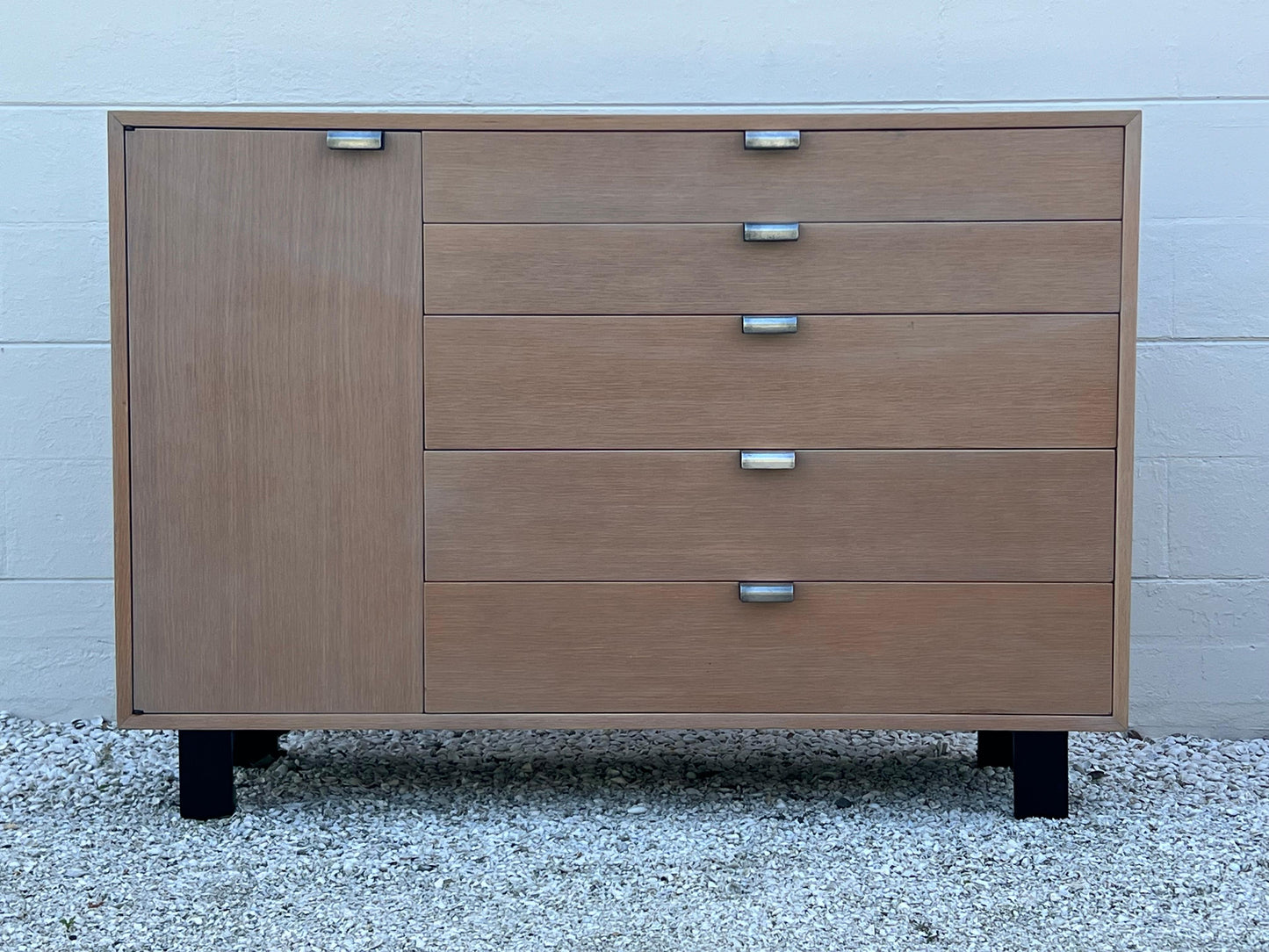 Frisman Vintage George Nelson Herman Miller Basic Series Gentleman's Cabinet Dresser