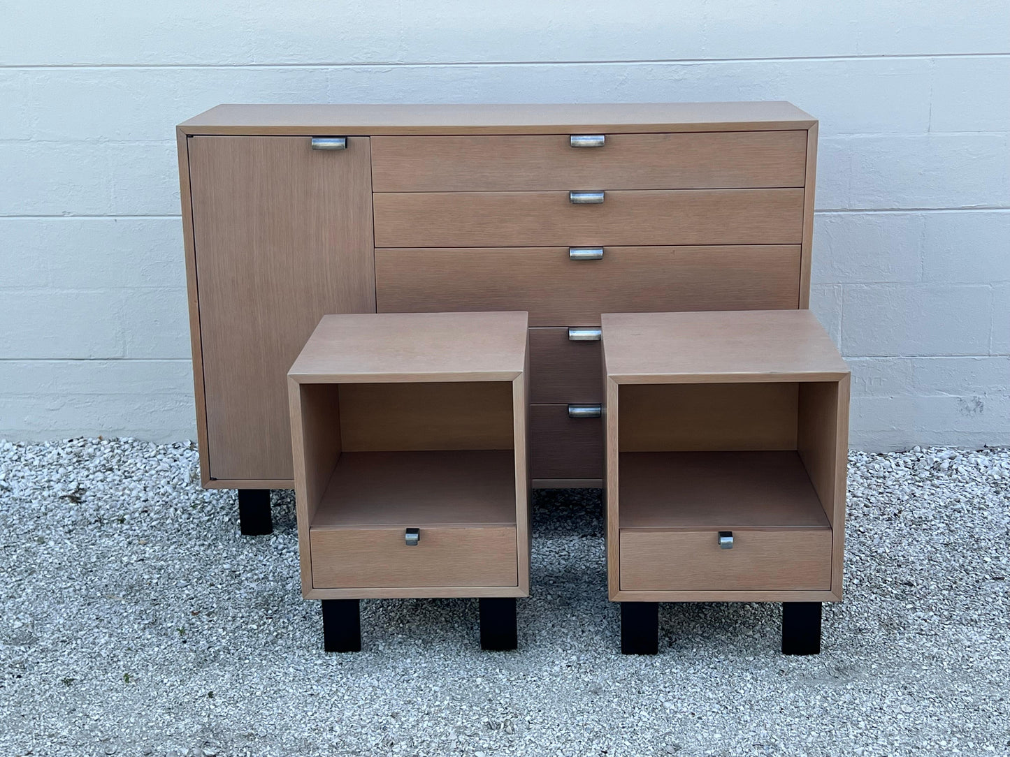 Frisman Vintage George Nelson Herman Miller Basic Series Gentleman's Cabinet Dresser