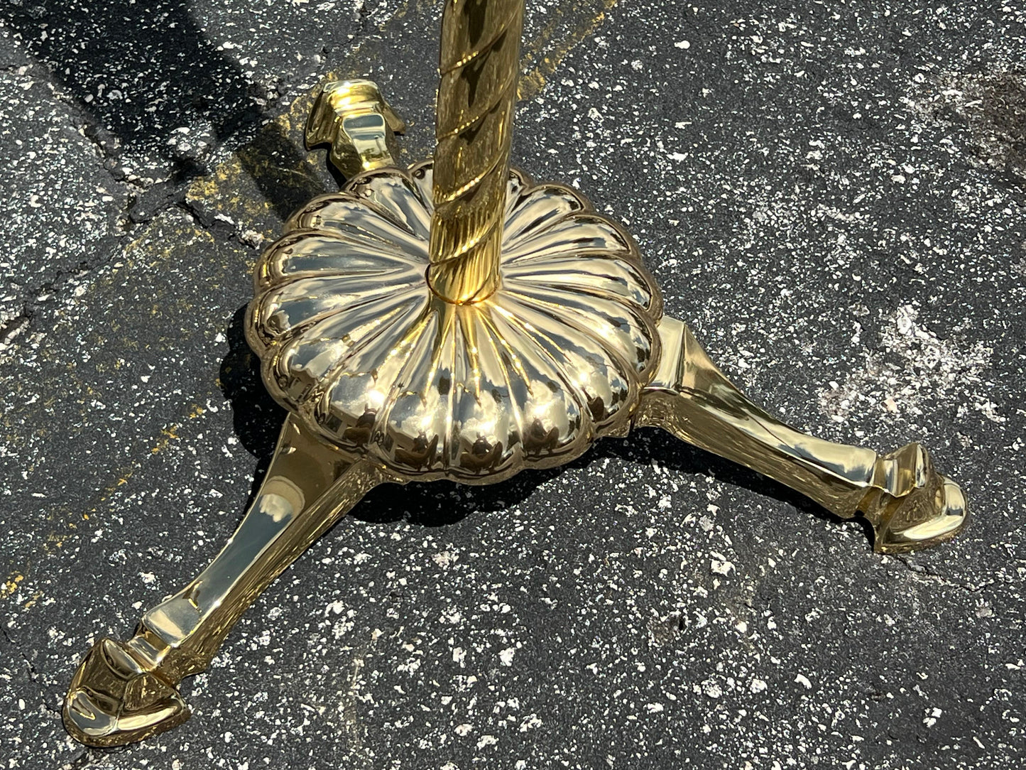 Frisman Vintage A Matched Pair Of Heavy Brass Valets Polished