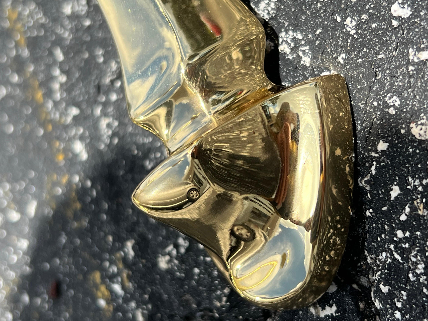 Frisman Vintage A Matched Pair Of Heavy Brass Valets Polished