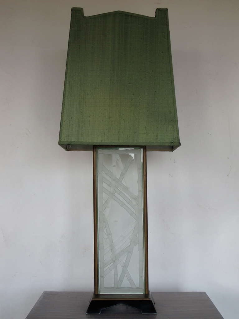 Frisman Vintage An Impressive James Mont Lamp