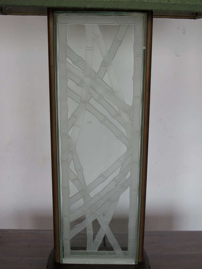 Frisman Vintage An Impressive James Mont Lamp