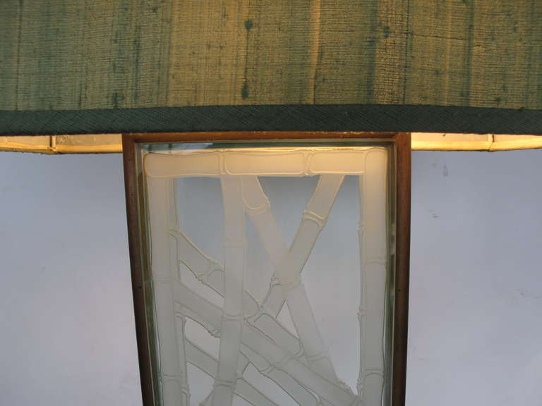 Frisman Vintage An Impressive James Mont Lamp