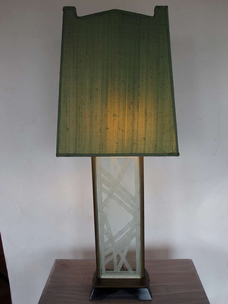 Frisman Vintage An Impressive James Mont Lamp