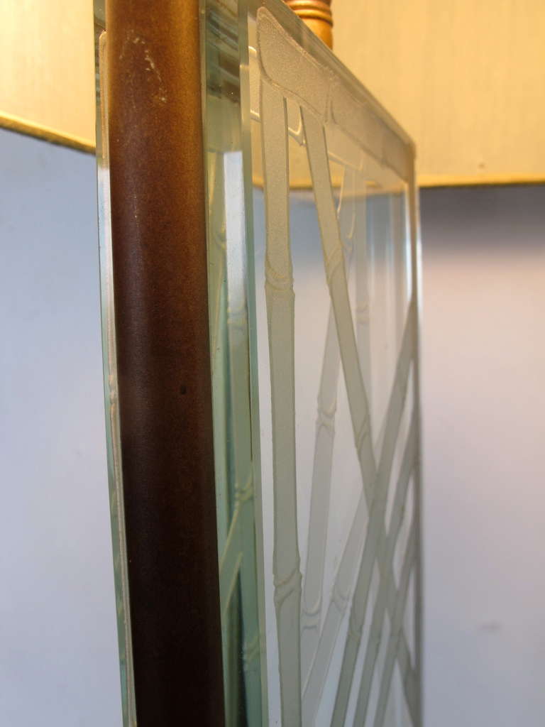 Frisman Vintage An Impressive James Mont Lamp
