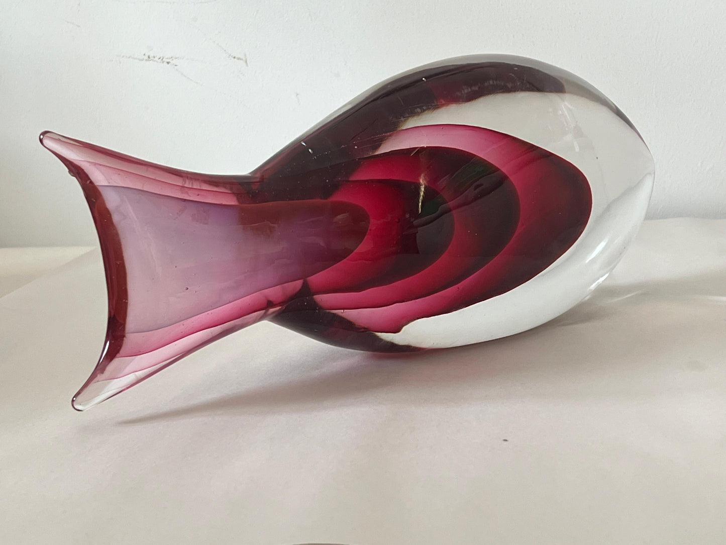 Frisman Vintage Antonio Da Ross Cenedese Glass Fish Murano Italy 1960's
